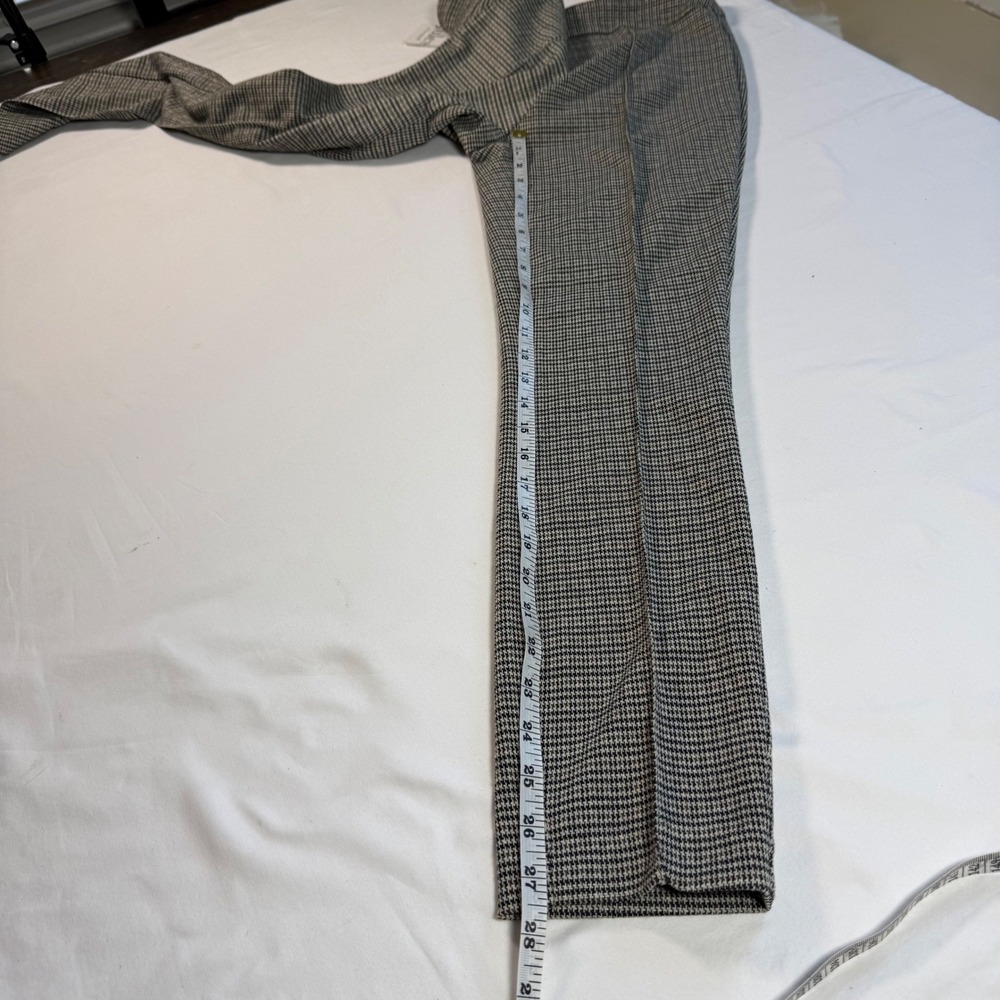 Jules & Leopold Houndstooth Leggings Brown Black Plaid Slim Pants JQ26566CHU New - Picture 8 of 12